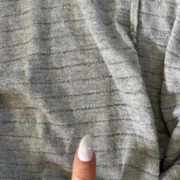 Motherhood Maternity | Gray/Silver Sweater/Hoodie | size M - Picture 5 of 7